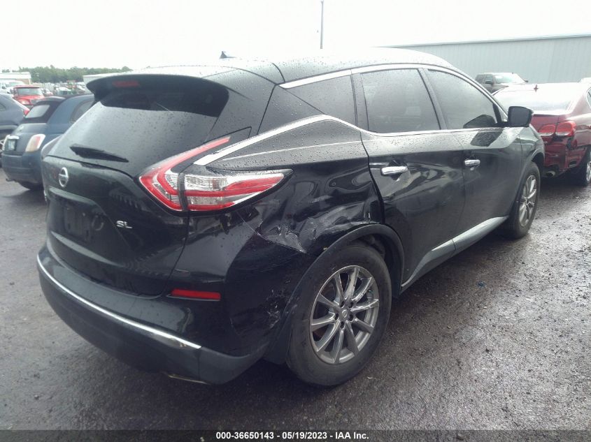 2015 NISSAN MURANO SL - 5N1AZ2MG0FN285433