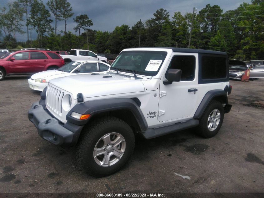 2019 JEEP WRANGLER SPORT S - 1C4GJXAG2KW569092