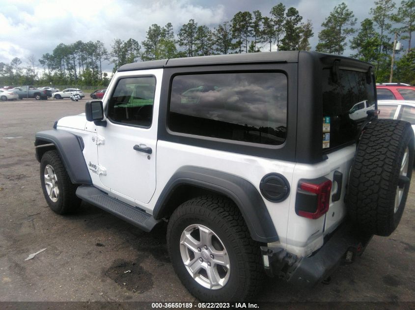 2019 JEEP WRANGLER SPORT S - 1C4GJXAG2KW569092
