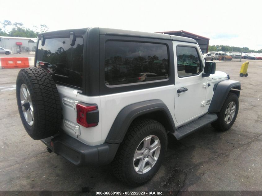2019 JEEP WRANGLER SPORT S - 1C4GJXAG2KW569092