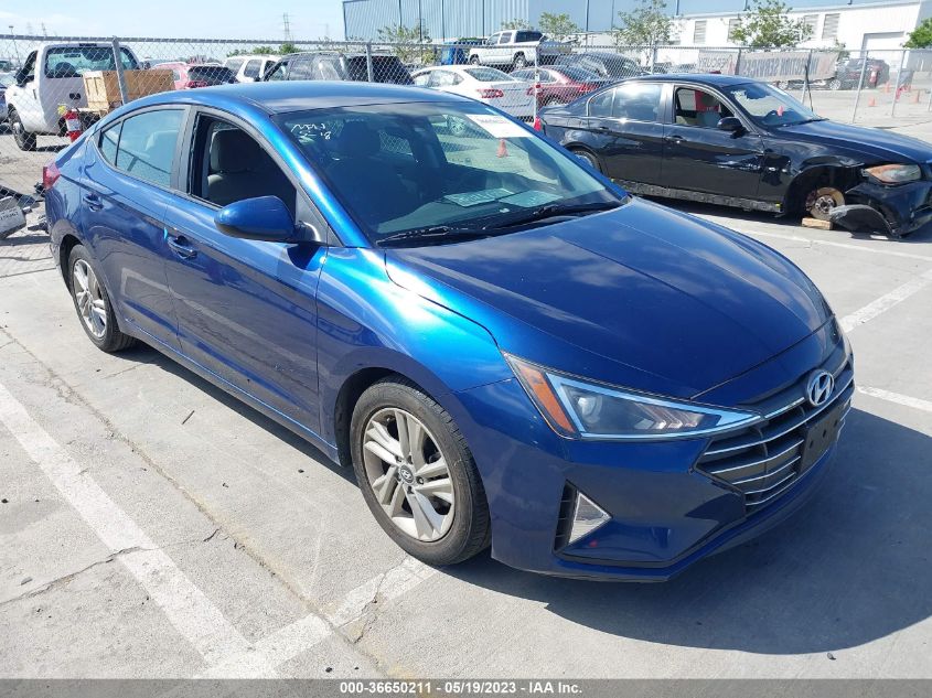 2019 HYUNDAI ELANTRA SEL - 5NPD84LFXKH413101