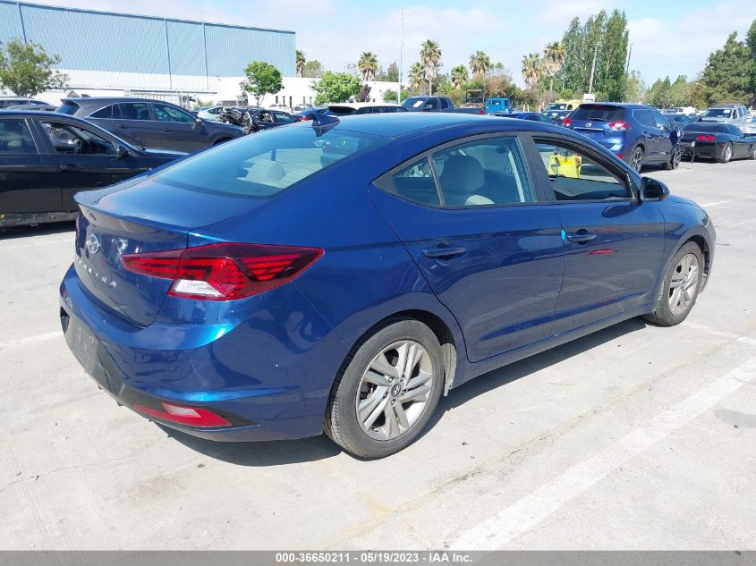 2019 HYUNDAI ELANTRA SEL - 5NPD84LFXKH413101