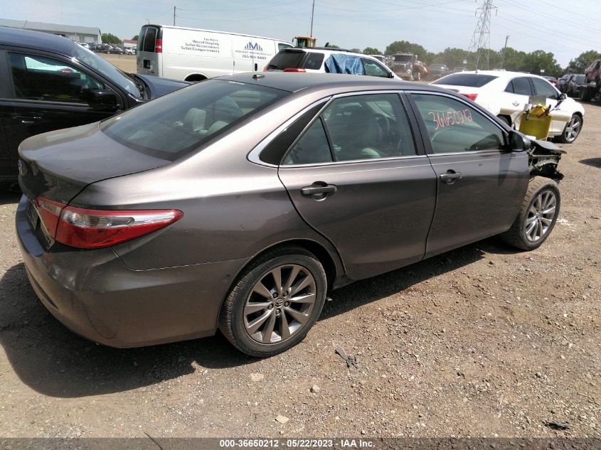 2015 TOYOTA CAMRY XLE - 4T4BF1FK9FR453283