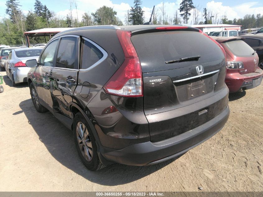 2013 HONDA CR-V EX-L - 5J6RM4H75DL055840