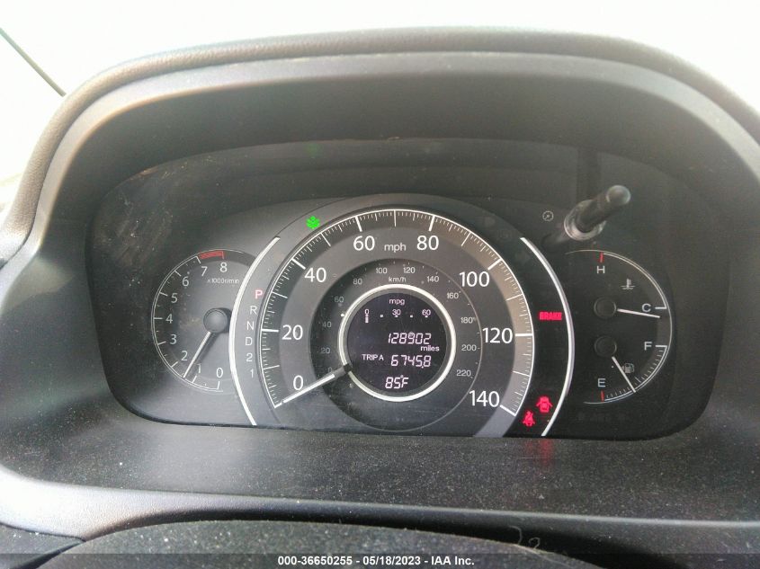2013 HONDA CR-V EX-L - 5J6RM4H75DL055840