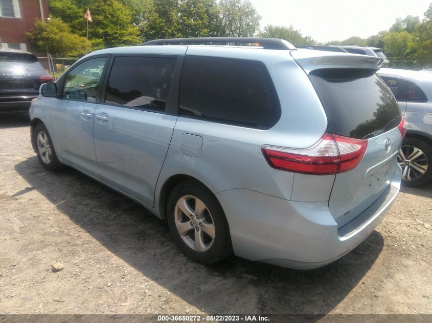 2015 TOYOTA SIENNA LE - 5TDKK3DCXFS558596