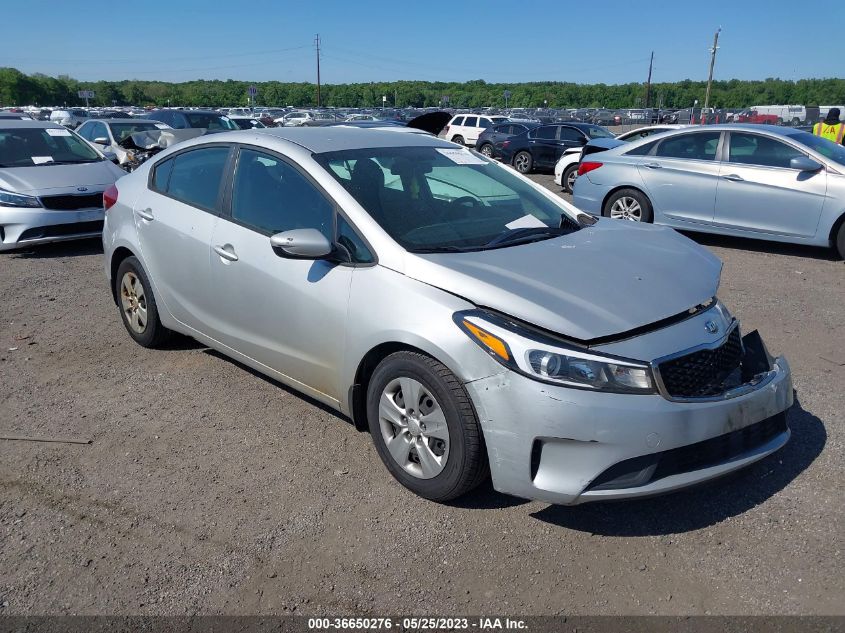 2017 KIA FORTE LX - 3KPFK4A79HE091683