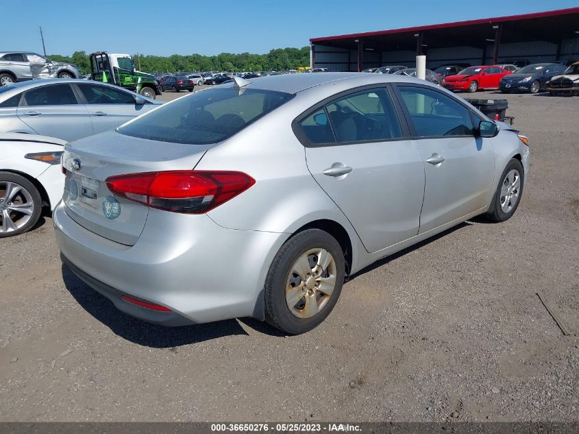 2017 KIA FORTE LX - 3KPFK4A79HE091683