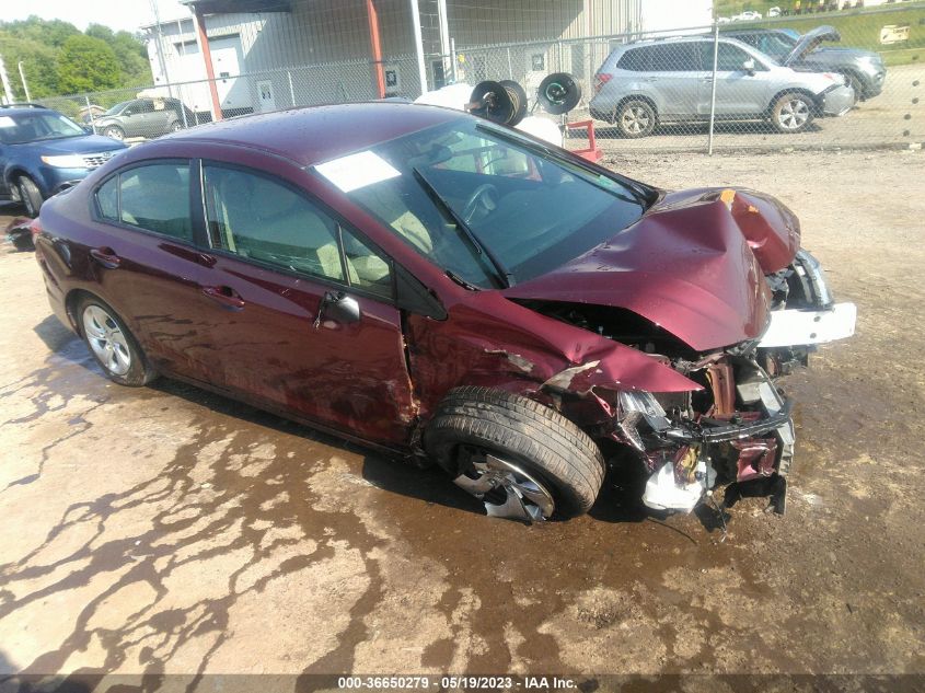 2014 HONDA CIVIC SEDAN LX - 2HGFB2F56EH533820