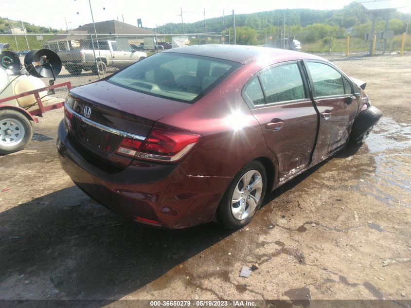 2014 HONDA CIVIC SEDAN LX - 2HGFB2F56EH533820