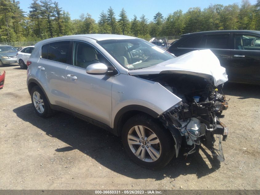 2018 KIA SPORTAGE LX - KNDPMCAC8J7303193