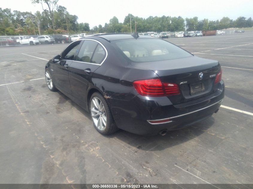 2014 BMW 535I XDRIVE WBA5B3C55ED537324