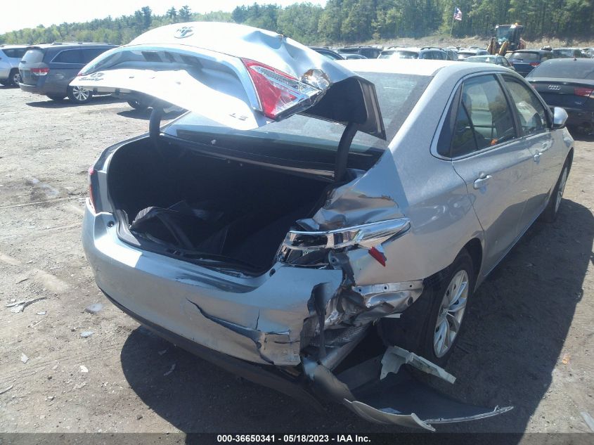 2016 TOYOTA CAMRY XLE/SE/LE/XSE - 4T4BF1FK3GR576210