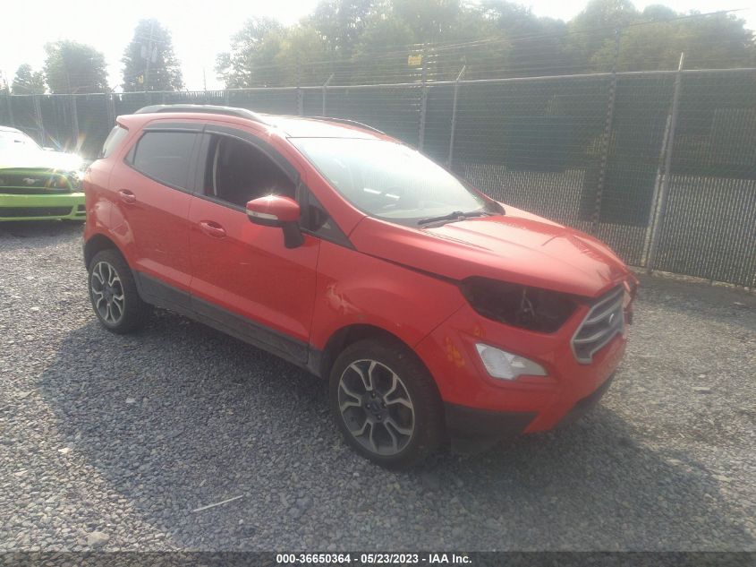 2018 FORD ECOSPORT SE - MAJ6P1UL9JC219948