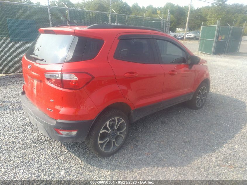 2018 FORD ECOSPORT SE - MAJ6P1UL9JC219948