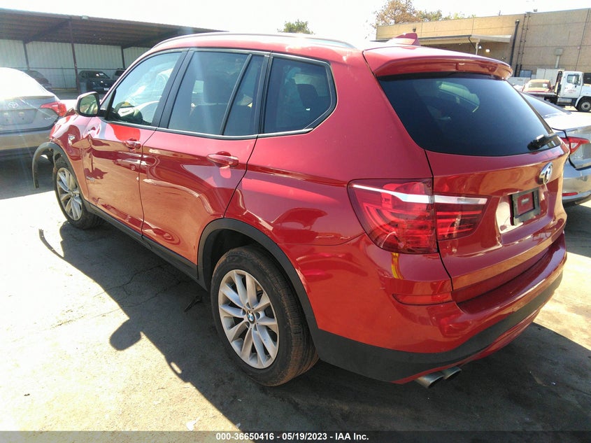 VIN: 5UXWX9C30H0W74613 2017 BMW X3 XDRIVE28I