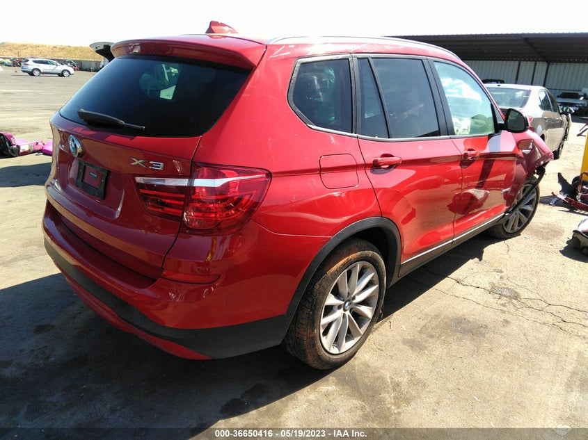 VIN: 5UXWX9C30H0W74613 2017 BMW X3 XDRIVE28I