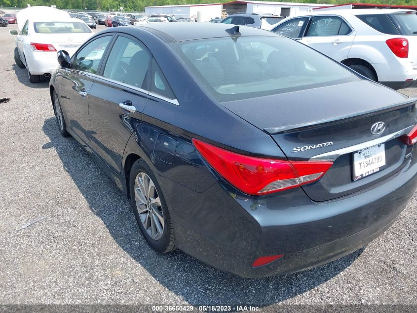 2014 HYUNDAI SONATA LIMITED - 5NPEC4ACXEH913565