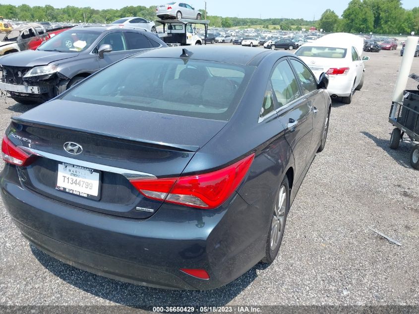 2014 HYUNDAI SONATA LIMITED - 5NPEC4ACXEH913565