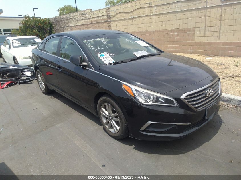 2017 HYUNDAI SONATA 2.4L - 5NPE24AF1HH522046