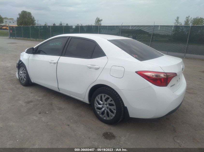 2019 TOYOTA COROLLA L/LE/SE/XLE/XSE - 2T1BURHE2KC137824