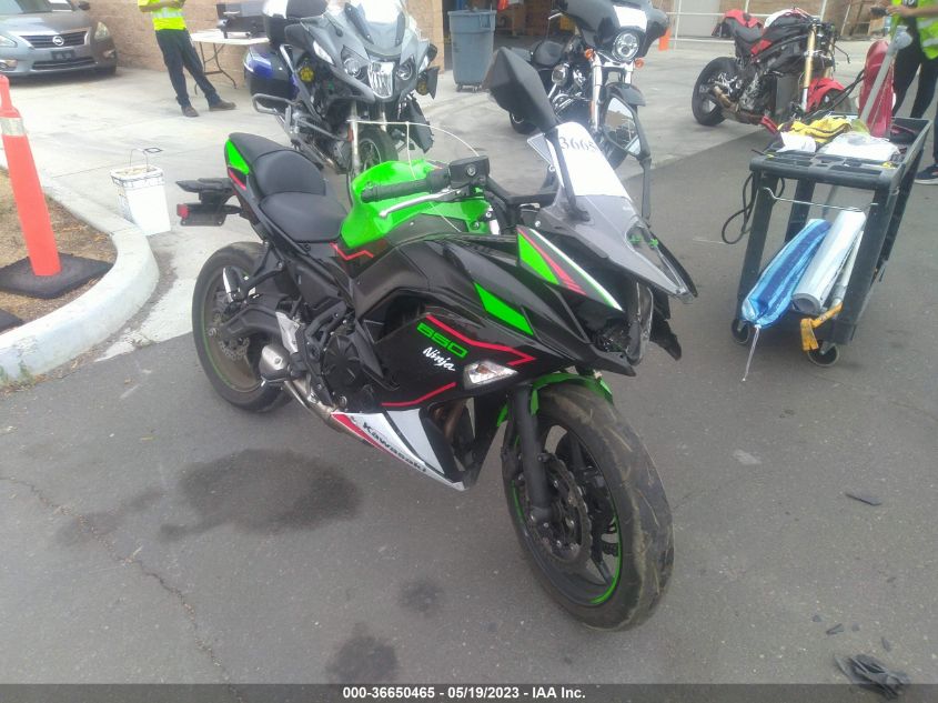 2022 KAWASAKI EX650 N - ML5EXEN15NDA75712