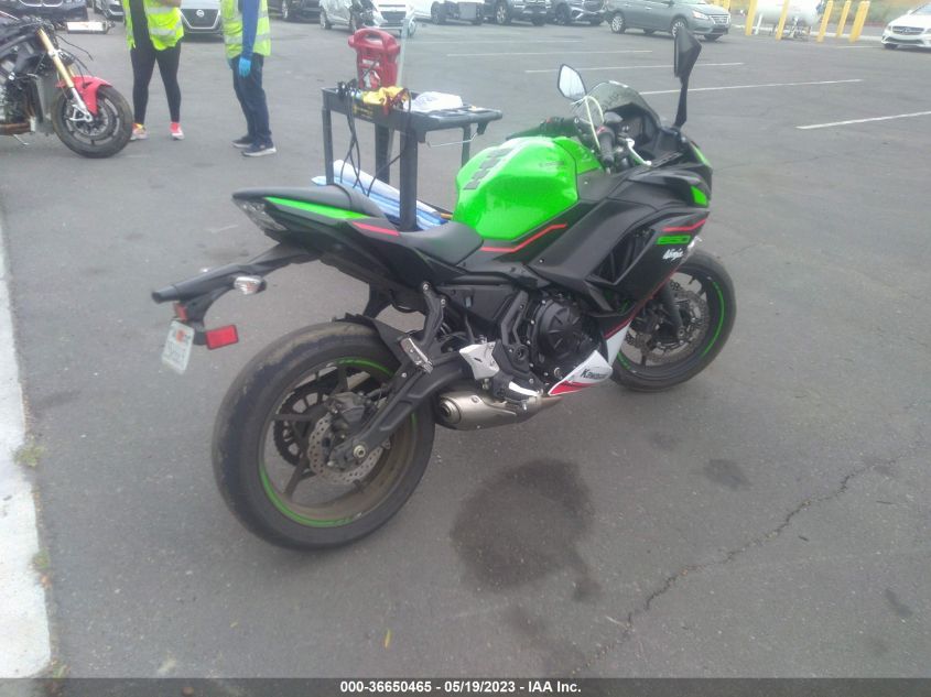 2022 KAWASAKI EX650 N - ML5EXEN15NDA75712