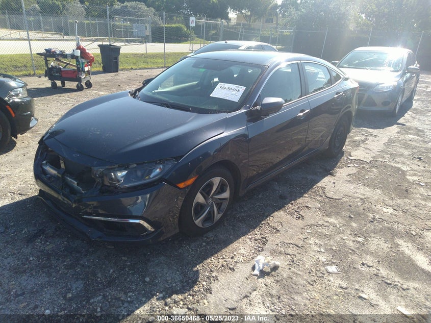VIN 2HGFC2F63MH519989 2021 HONDA CIVIC SEDAN LX