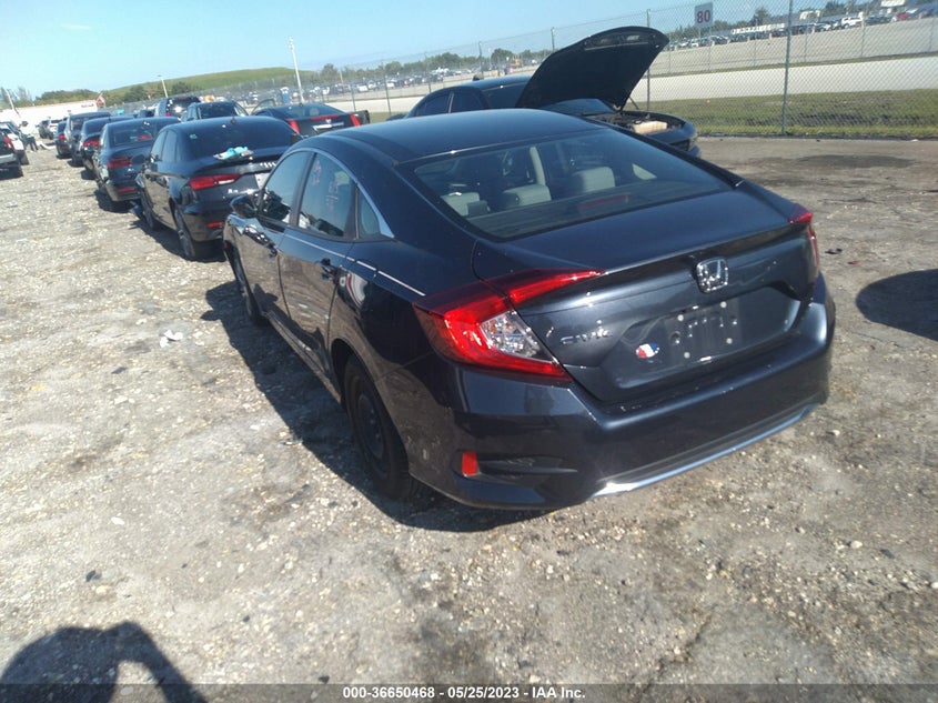 VIN 2HGFC2F63MH519989 2021 HONDA CIVIC SEDAN LX