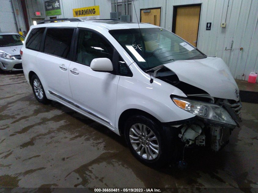 2013 TOYOTA SIENNA XLE AAS/XLE/LTD - 5TDYK3DC6DS350657
