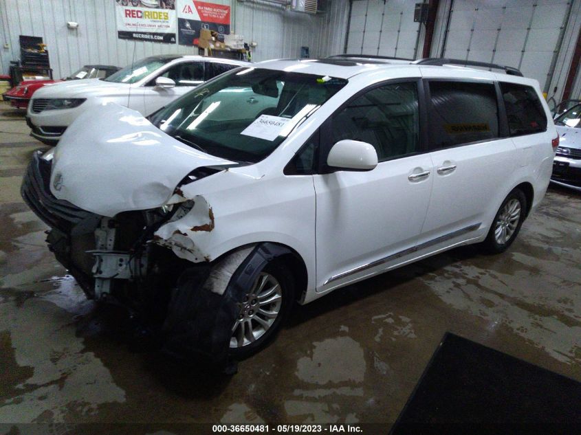 2013 TOYOTA SIENNA XLE AAS/XLE/LTD - 5TDYK3DC6DS350657