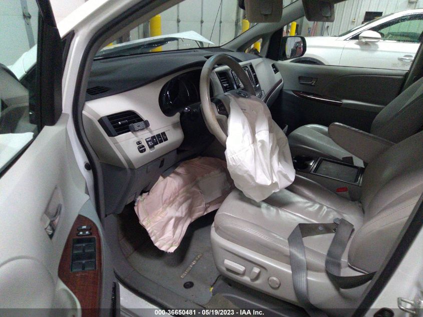 2013 TOYOTA SIENNA XLE AAS/XLE/LTD - 5TDYK3DC6DS350657