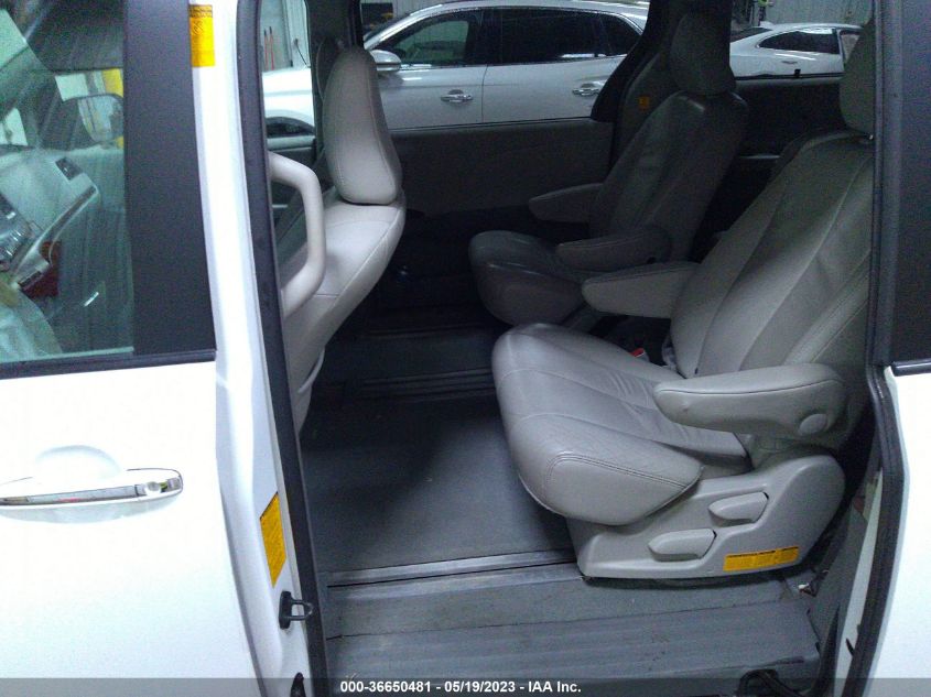 2013 TOYOTA SIENNA XLE AAS/XLE/LTD - 5TDYK3DC6DS350657