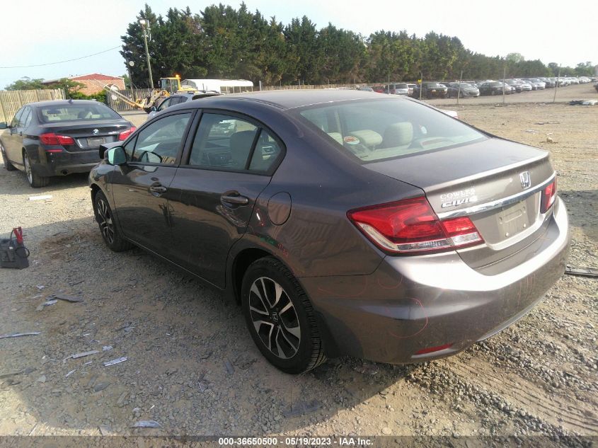 2013 HONDA CIVIC SDN EX - 19XFB2F81DE071637