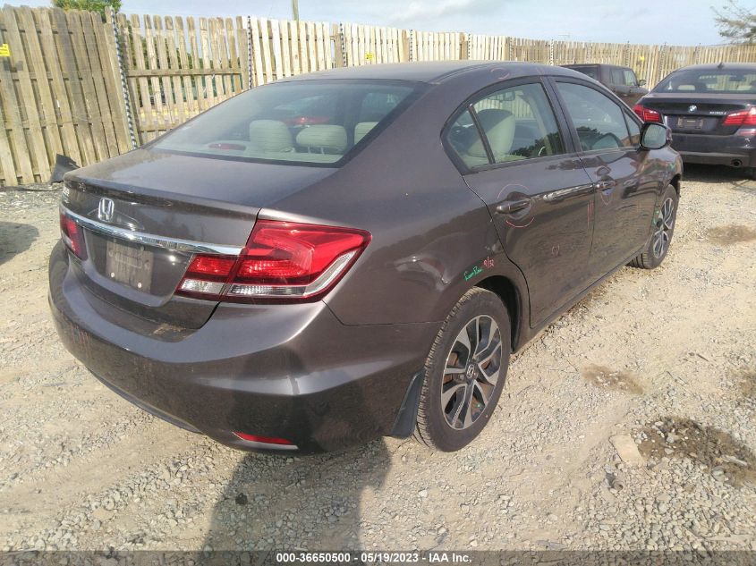 2013 HONDA CIVIC SDN EX - 19XFB2F81DE071637