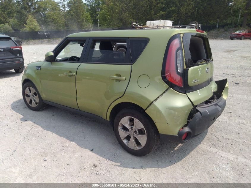 2015 KIA SOUL BASE - KNDJN2A23F7766404