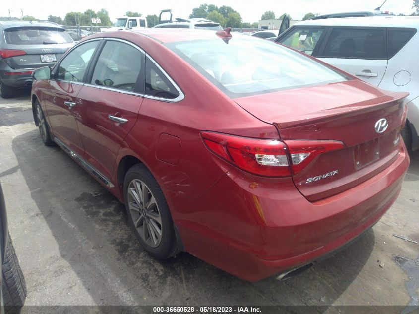 2017 HYUNDAI SONATA LIMITED - 5NPE34AF1HH475582