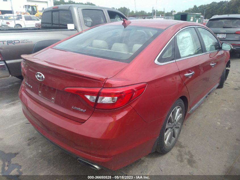 2017 HYUNDAI SONATA LIMITED - 5NPE34AF1HH475582