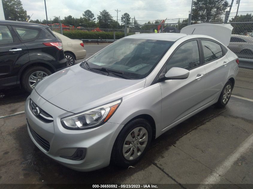 2016 HYUNDAI ACCENT SE - KMHCT4AE6GU978541