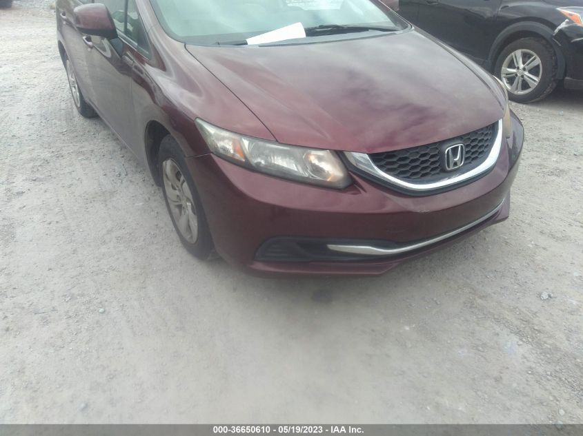 2013 HONDA CIVIC SDN LX - 19XFB2F51DE049918
