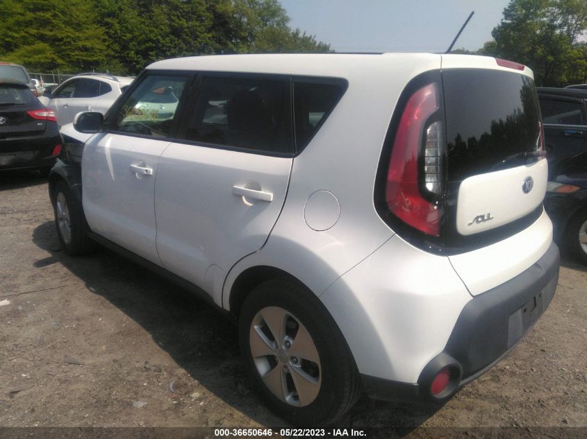 2014 KIA SOUL BASE - KNDJN2A24E7018162