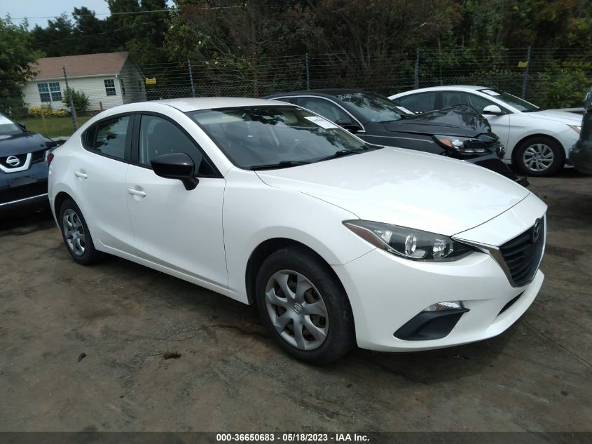 2015 MAZDA MAZDA3 I SV - JM1BM1T70F1273356