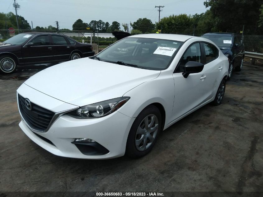 2015 MAZDA MAZDA3 I SV - JM1BM1T70F1273356