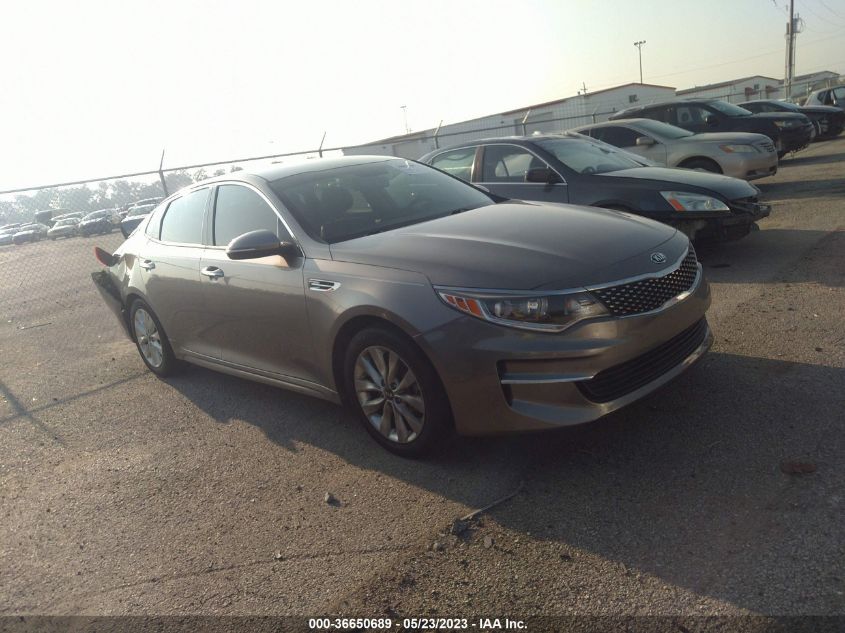 2018 KIA OPTIMA EX - 5XXGU4L31JG204208