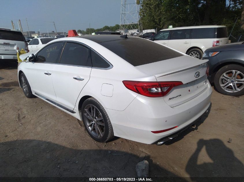 2015 HYUNDAI SONATA 2.0T SPORT - 5NPE34AB8FH065288