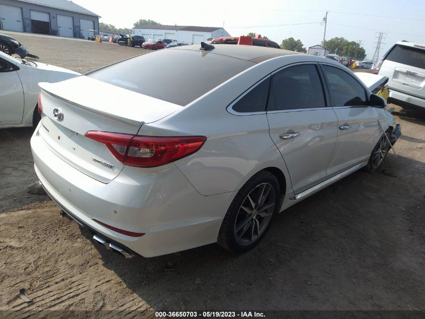 2015 HYUNDAI SONATA 2.0T SPORT - 5NPE34AB8FH065288