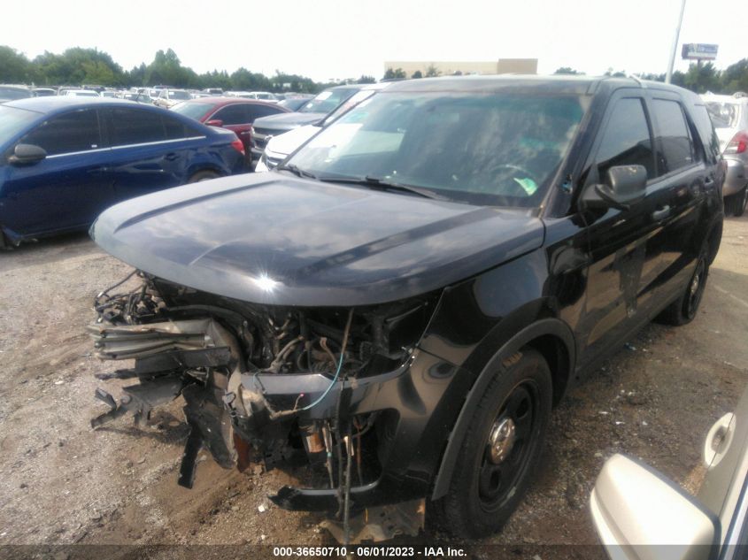 2017 FORD POLICE INTERCEPTOR 1FM5K8AR0HGA77509