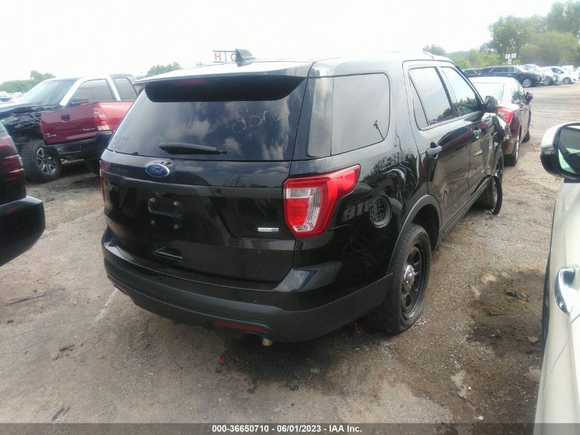 2017 FORD POLICE INTERCEPTOR 1FM5K8AR0HGA77509
