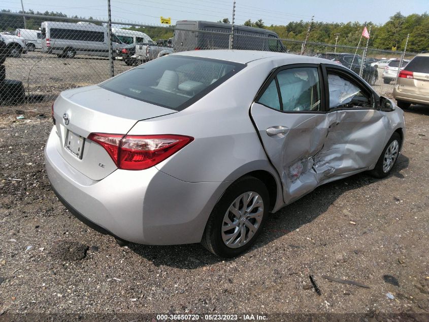 2019 TOYOTA COROLLA L/LE/SE/XLE/XSE - 2T1BURHE8KC220321