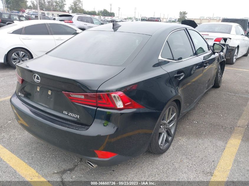2016 LEXUS IS 200T - JTHBA1D22G5011598